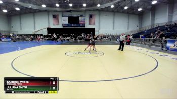 120 lbs Quarterfinal - Juliana Smith, Mexico vs Kathryn White, Chenango Forks