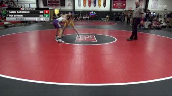 138 lbs Round 5 - Kaehl Gassmann, Marion vs Roy Brown, Burlington