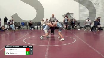 100 lbs Semis & 1st Wrestleback (8 Team) - Caleb Schaefer, Roundtree Wrestling Academy vs John Whitbred, M2 Blue (NJ)