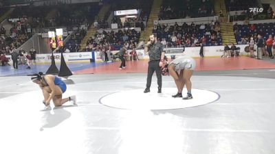 235 lbs Quarterfinal - Hillary MacDonald, Lawrence vs Storm Pizarro, Putnam