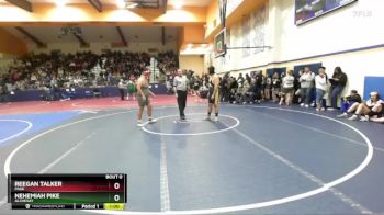 285 B Quarterfinal - Reegan Talker, Page vs Nehemiah Pike, Alchesay