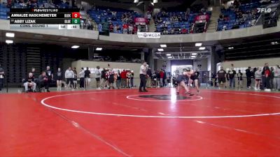 115 lbs Cons. Round 1 - Abby Lizak, Unattached vs Annalee Haschemeyer, Canton