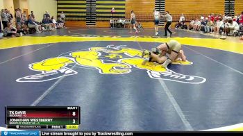 132 lbs Quarterfinals (8 Team) - Dallon Lowe, Brantley County HS vs James Murray, Rockmart