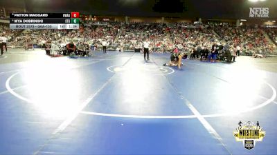 G6A-155 lbs 1st Place Match - Mya Dobrinski, STILLWATER (Girls) vs Payton Maggard, OWASSO (Girls)