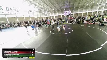 49 lbs Round 2 (4 Team) - Xavier Almaguer, Mat Demons vs Tillman Taylor, Warriors Of Christ