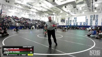 110 lbs Champ. Round 1 - Bella Luna Aguas, Foothill vs Jaqueline Ramirez, El Monte