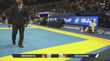 Jorge Martínez Paz vs Óscar Lesta Fariña 2026 IBJJF European NoGi