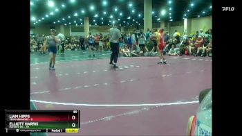 80 lbs Round 2 (8 Team) - Liam Hipps, Team Arkansas vs Elliott Harris, Elevate WC