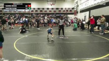 55 lbs Round 3 - Sawyer Flynn, Legacy Elite Wrestling Club vs Leanna Drook, Grizzlies Wrestling Club