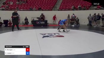 53 kg Cons 8 #1 - Alesandra Burgos, Florida vs Cassandra Lopez, Blue Chip Wrestling Club