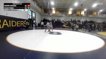 285 lbs Cons. Round 2 - Isaiah Perez, Nordhoff vs Hunter Grajeda, Santa Margarita