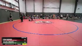 138 lbs Semifinal - Cole Borden, Reality Sports Wrestling Club vs Kyler A Nelson, Askeo International Mat Club