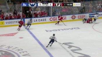 Charlie Morrison Delivers Big HIt For Quebec Remparts, Earns Penalty