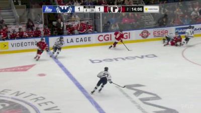 Charlie Morrison Delivers Big HIt For Quebec Remparts, Earns Penalty