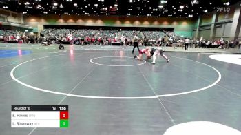 190 lbs Round Of 16 - Elijah Hawes, Layton vs Landon Shumway, Mountain View (UT)