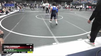 Semifinal - Oscar Silva, Wichita Wrestling Club vs Tyson Cunningham, WR - Topeka Blue Thunder