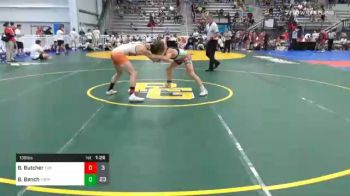 138 lbs Prelims - Brodyn Butcher, Tiger Wrestling Club vs Bryson Bench, Young Guns Purple