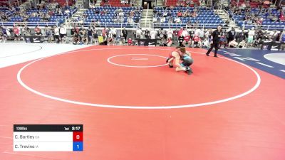 138 lbs Cons 32 #1 - Curtis Bartley, CA vs Cody Trevino, IA