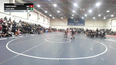 190 lbs Consi Of 8 #1 - Heath Barry, New Canaan vs Alan Osta, Wilton