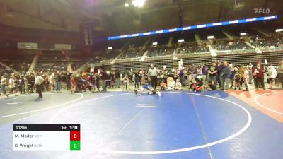 102 lbs Quarterfinal - Mason Mader, No Team vs Drew Wright, Natrona Colts