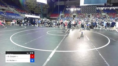 138 lbs 5th Place - Dillon Cooper, KS vs Amryn Nutter, WI