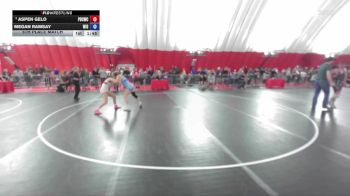 125 lbs 5th Place Match - Aspen Gelo, Prairie Du Chien Wrestling Club vs Megan Ramsay, Wisconsin