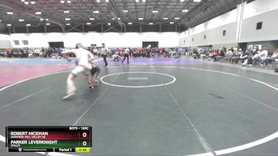 120C 1st Place Match - Parker Leverknight, Staley vs Robert Hickman, Shawnee-Mill Valley HS