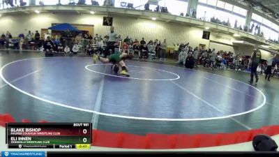 98 lbs Cons. Round 5 - Eli Ihnen, Zionsville Wrestling Club vs Blake Bishop, Maurer Coughlin Wrestling Club