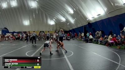 68 lbs Round 4 (6 Team) - Sam Mendez, FORGE vs Chase Boyer, Silo WC