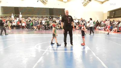 47 lbs Rr Rnd 1 - Trey Sanders, Mat Assassins - K3 vs River Rogers, Rabbit Wrestling Club - K3