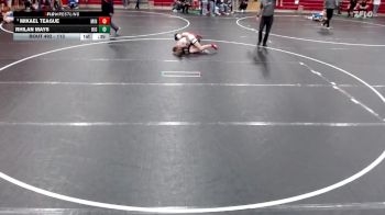 113 lbs Cons. Semi - Rhilan Mays, Highland vs Mikael Teague, Minico