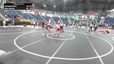 215 lbs Quarterfinal - Giovanni Beaty, Lakewood HS vs Beau McFall, No Team