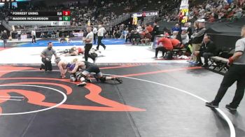 Cons. Round 2 - Madden Richardson, Elkhorn North vs Forrest Uhing, Blair