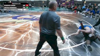 145 lbs Round 2 (4 Team) - Lincoln Robideau, Saint Michael-Albertville, MN vs Kameron Green, Creighton Prep, NE