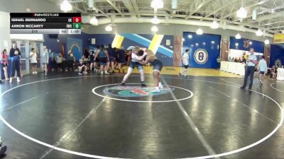 215 lbs Round 3 (8 Team) - Israel Bernardo, OutKast WC vs Arron McCarty, Eagles WC