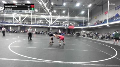 141 lbs Round Of 16 - Mason Gibson, Rutgers vs Aj Rallo, Bellarmine