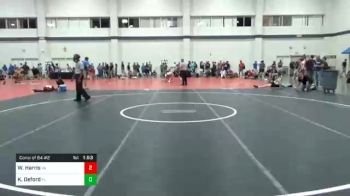 145 lbs Consolation - William Harris, VA vs Kenneth Deford, FL