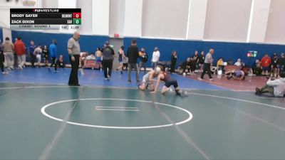 120 lbs Champ. Round 1 - Brody Sayer, Belmont Hill vs Zack Dixon, Xavier