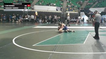 5A 120 lbs Cons. Round 3 - Cam Marino, Springville vs Gregory Yanhko, A P Brewer High School