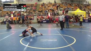 72 lbs Cons. Round 3 - Nolan Parrish SE2, Pursuit vs Ace Dettwiller SE4, Regulators