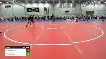 160 lbs Quarterfinal - Dylan Warner, Fisheye vs Rocco Zagorites, Impact Wrestling Academy