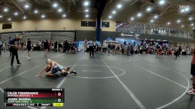 76 lbs Round 2 (4 Team) - Caleb Tsikerdanos, Warhawks Wrestling vs Jaisen Sharma, Junior Terps Xtreme