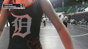 1-5A 120 Semifinal - Sofie Bynum, Randolph vs Havah Standridge, Deshler