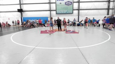 40 kg Rr Rnd 3 - Lily Deibel, Team Missouri vs Olive DiMassa, Michigan Rev Girls Blue