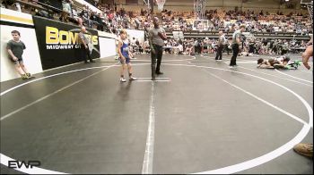 55 lbs Rr Rnd 1 - Christian Castillo, Wesley Wrestling Club vs Caleb Boyd, Harrah Little League Wrestling