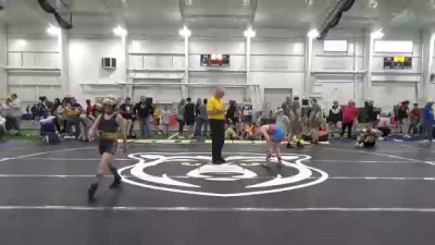 M-85 lbs Quarterfinal - Gunner Dayton, NY vs Cole Reams, MI