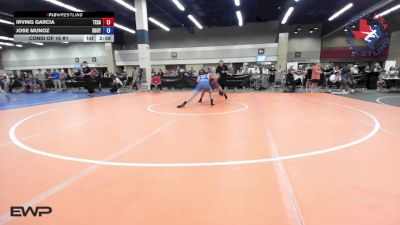 175 lbs Consi Of 16 #1 - Irving Garcia, Texas vs Jose Munoz, Southern Style Wrestling Club