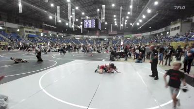 130 lbs Rr Rnd 1 - Zoey Pulver, Takedown Express W/C vs Victoria Powers, Nebraska Wr Ac