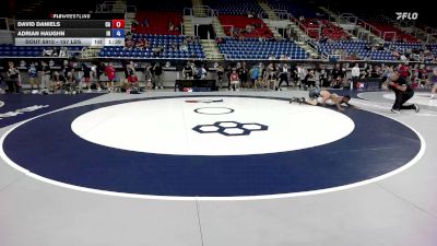 157 lbs Cons. Sub-rd Of 16 - David Daniels, CA vs Adrian Haughn, IN