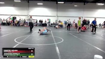 140 lbs Round 5 (8 Team) - Dimetry Molina, Rough House vs Donovan Symalla, Black Fox Wrestling